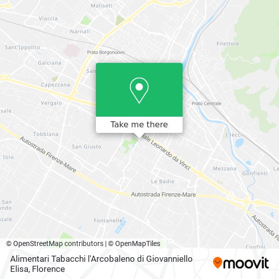 Alimentari Tabacchi l'Arcobaleno di Giovanniello Elisa map