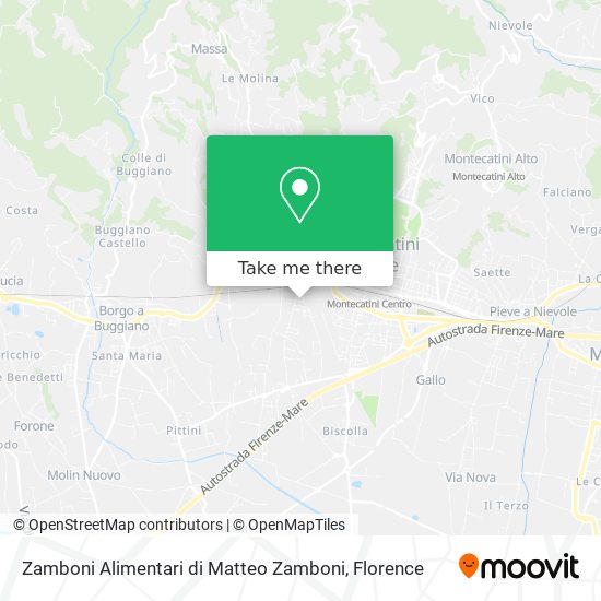 Zamboni Alimentari di Matteo Zamboni map