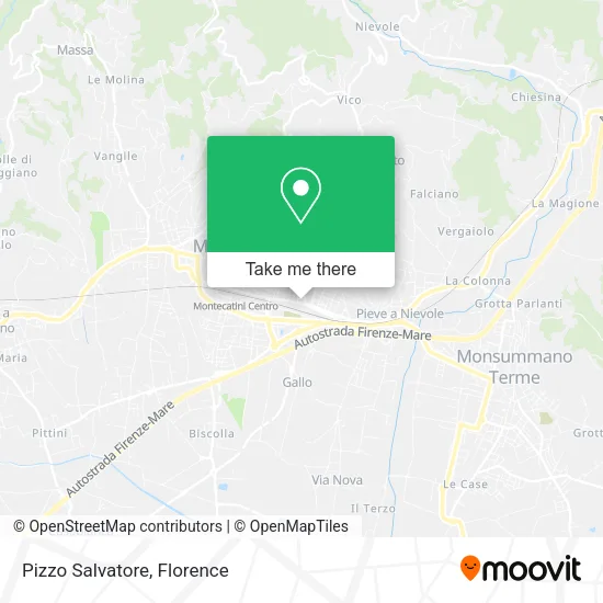 Pizzo Salvatore map