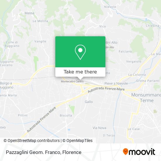 Pazzaglini Geom. Franco map