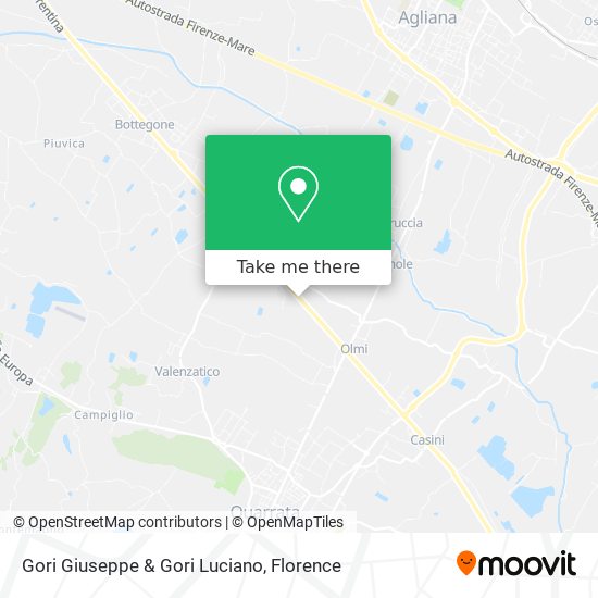Gori Giuseppe & Gori Luciano map