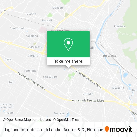 Ligliano Immobiliare di Landini Andrea & C. map