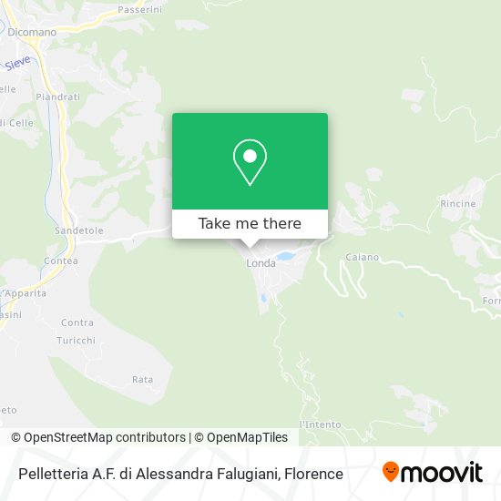 Pelletteria A.F. di Alessandra Falugiani map
