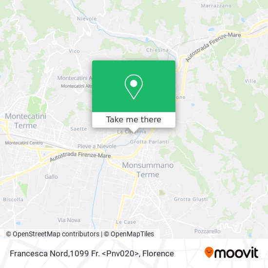 Francesca Nord,1099 Fr. <Pnv020> map
