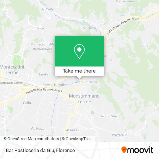 Bar Pasticceria da Giu map