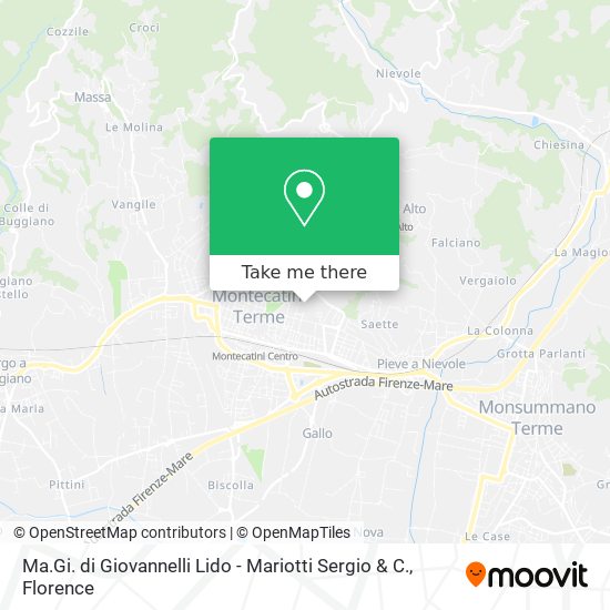 Ma.Gi. di Giovannelli Lido - Mariotti Sergio & C. map