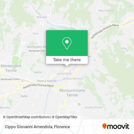 Cippo Giovanni Amendola map