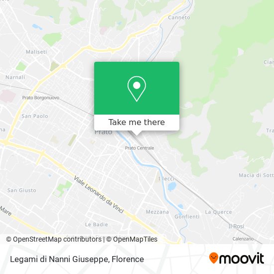 Legami di Nanni Giuseppe map