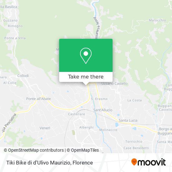 Tiki Bike di d'Ulivo Maurizio map