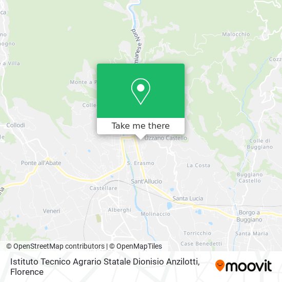Istituto Tecnico Agrario Statale Dionisio Anzilotti map