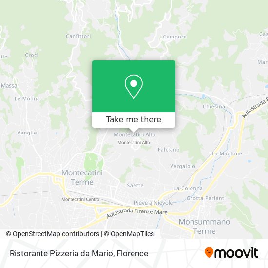 Ristorante Pizzeria da Mario map