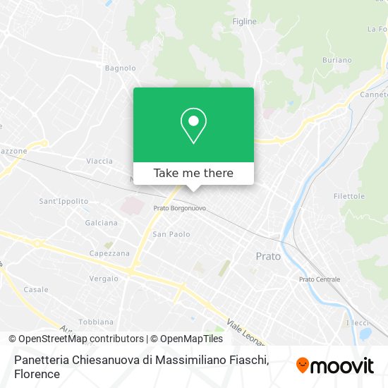 Panetteria Chiesanuova di Massimiliano Fiaschi map