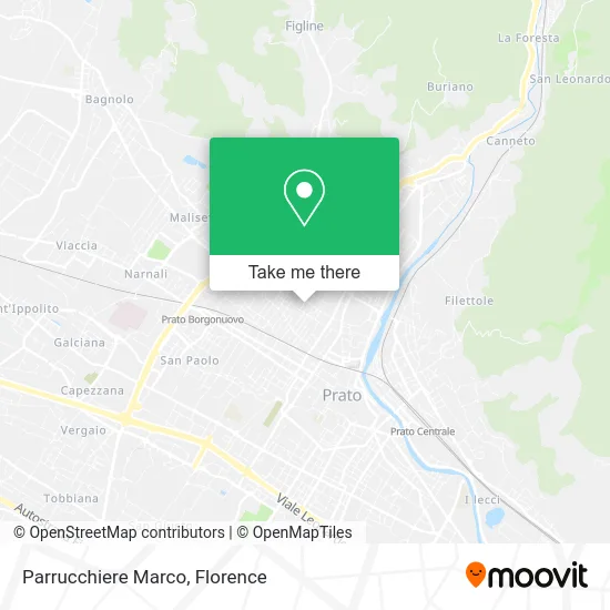 Marco Hairdresser map