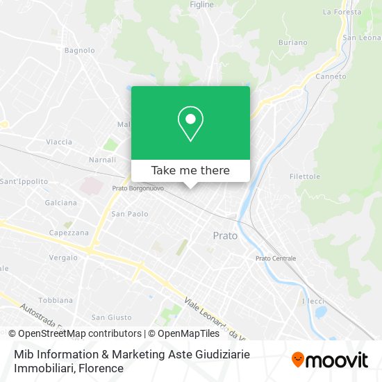 Mib Information & Marketing Aste Giudiziarie Immobiliari map