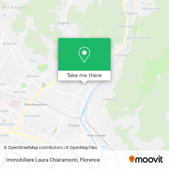 Immobiliare Laura Chiaramonti map