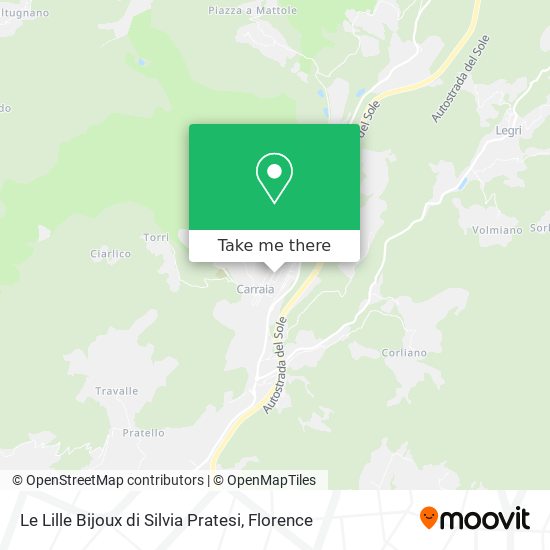 Le Lille Bijoux di Silvia Pratesi map