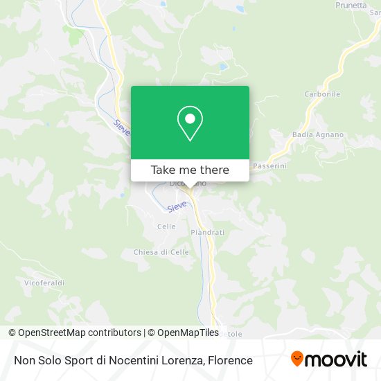 Non Solo Sport di Nocentini Lorenza map