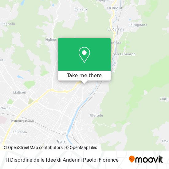 Il Disordine delle Idee di Anderini Paolo map