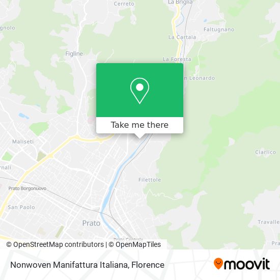 Nonwoven Manifattura Italiana map