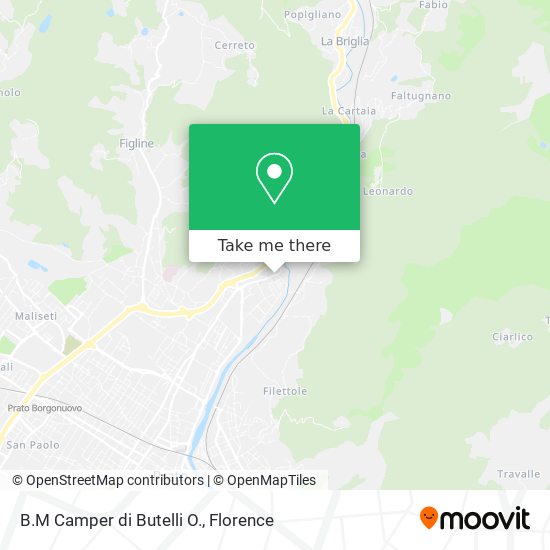 B.M Camper di Butelli O. map