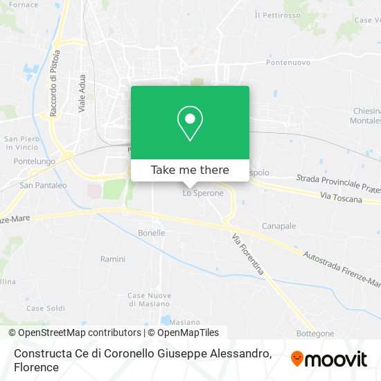Constructa Ce di Coronello Giuseppe Alessandro map