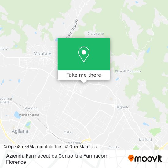 Azienda Farmaceutica Consortile Farmacom map