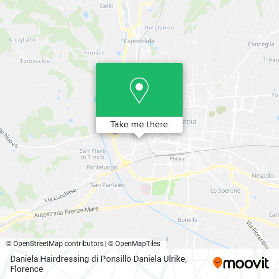 Daniela Hairdressing di Ponsillo Daniela Ulrike map