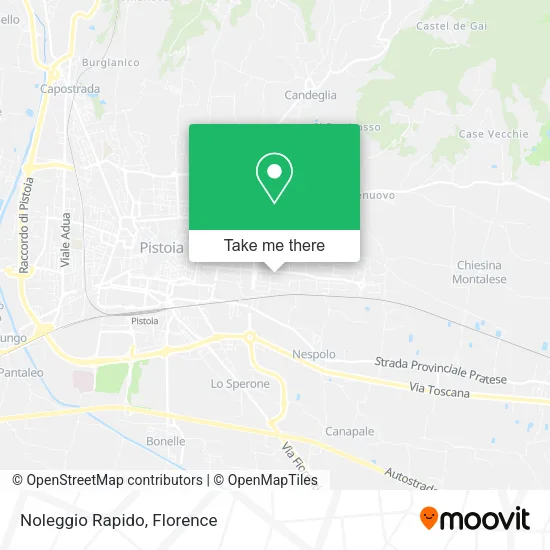 Noleggio Rapido map