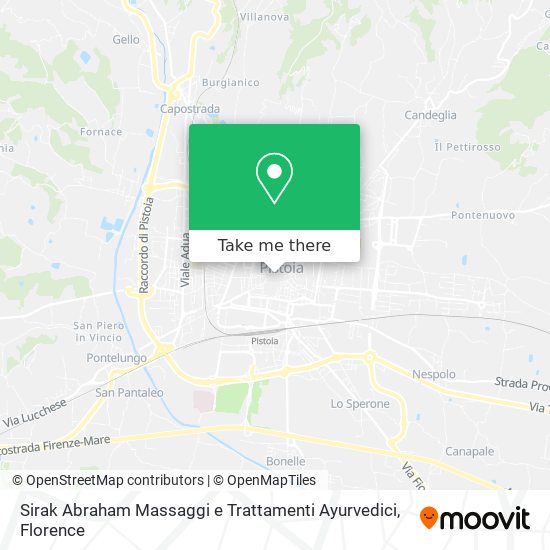 Sirak Abraham Massaggi e Trattamenti Ayurvedici map