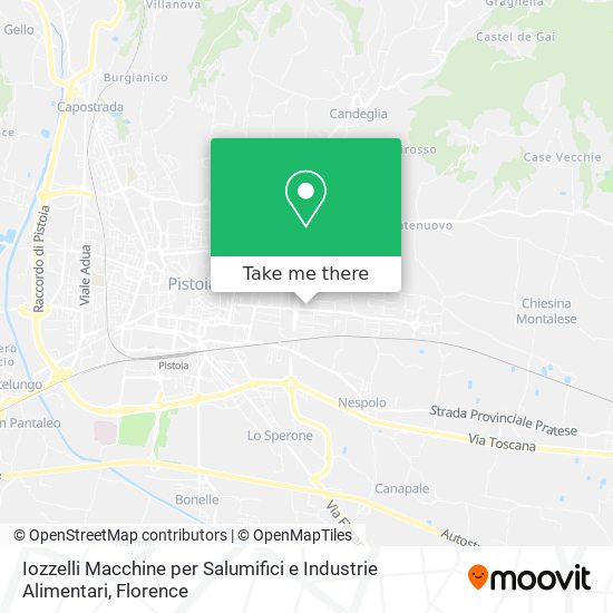 Iozzelli Macchine per Salumifici e Industrie Alimentari map