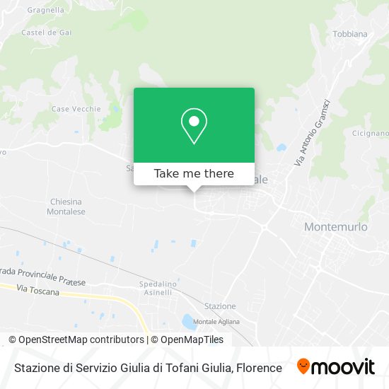 Stazione di Servizio Giulia di Tofani Giulia map