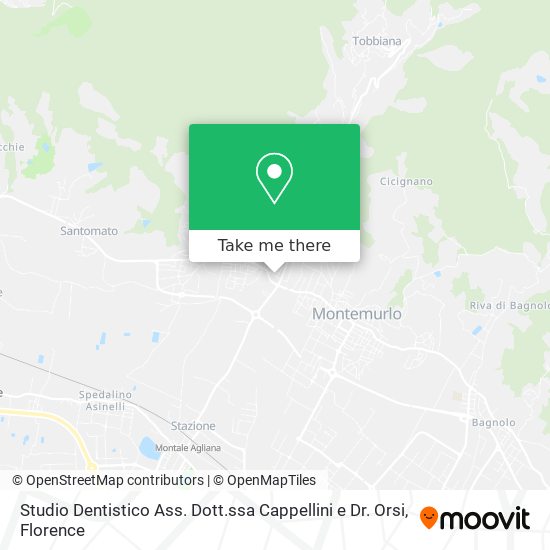 Studio Dentistico Ass. Dott.ssa Cappellini e Dr. Orsi map