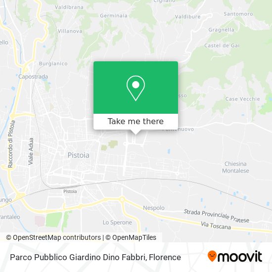 Parco Pubblico Giardino Dino Fabbri map
