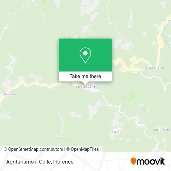 Agriturismo il Colle map