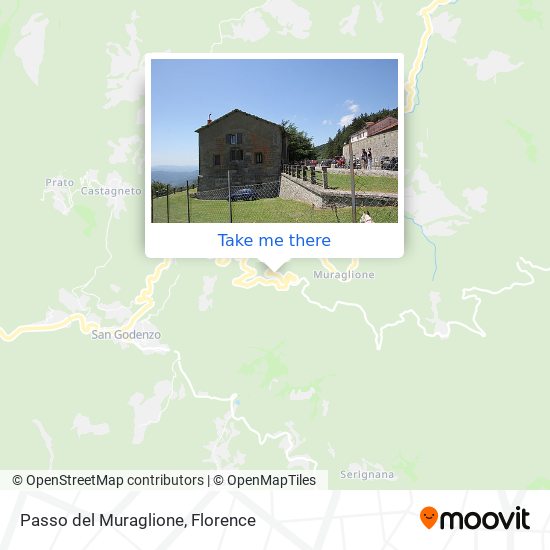 Passo del Muraglione map