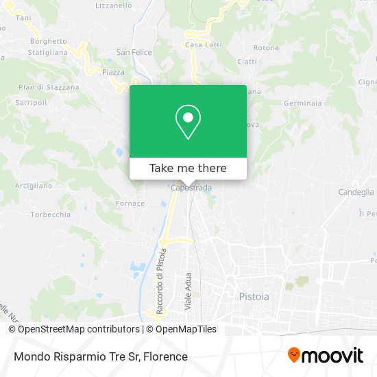 Mondo Risparmio Tre Sr map