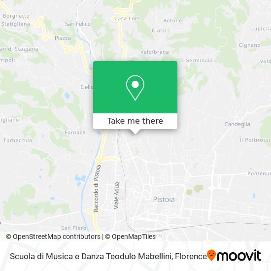 Scuola di Musica e Danza Teodulo Mabellini map