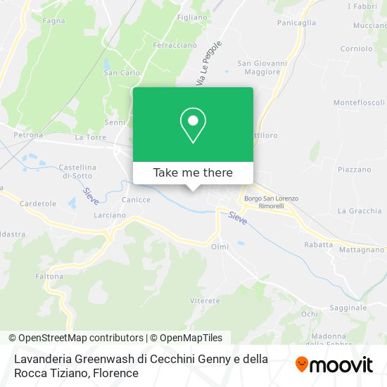 Lavanderia Greenwash di Cecchini Genny e della Rocca Tiziano map