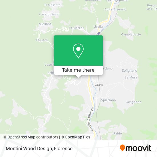 Montini Wood Design map