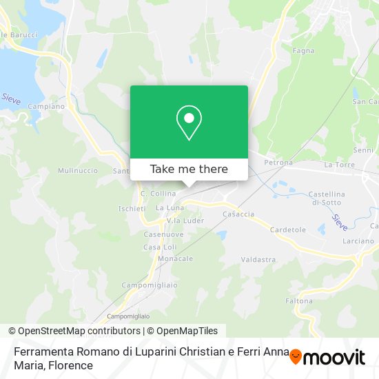 Ferramenta Romano di Luparini Christian e Ferri Anna Maria map