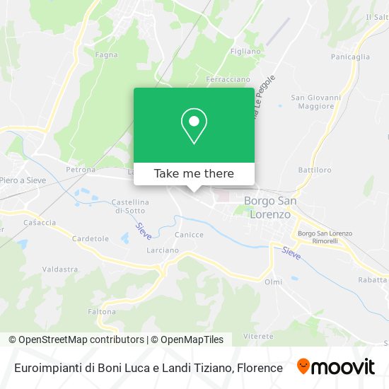 Euroimpianti di Boni Luca e Landi Tiziano map