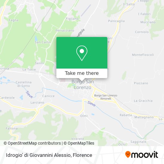 Idrogio' di Giovannini Alessio map