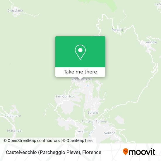 Castelvecchio (Parcheggio Pieve) map