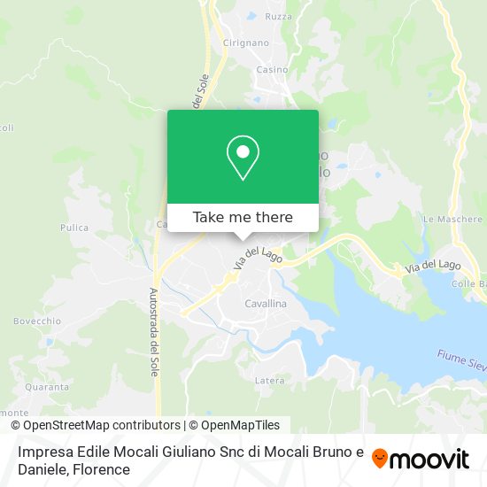 Impresa Edile Mocali Giuliano Snc di Mocali Bruno e Daniele map
