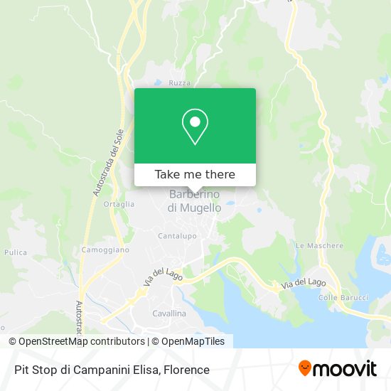 Pit Stop di Campanini Elisa map