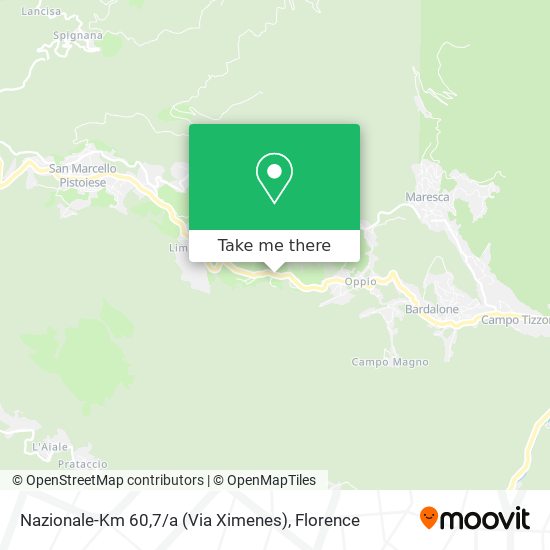 Nazionale-Km 60,7 / a (Via Ximenes) map