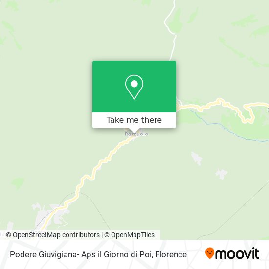 Podere Giuvigiana- Aps il Giorno di Poi map