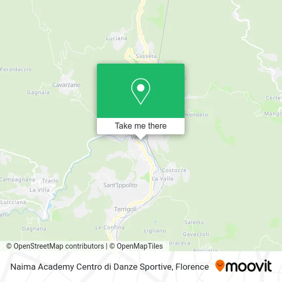 Naima Academy Centro di Danze Sportive map