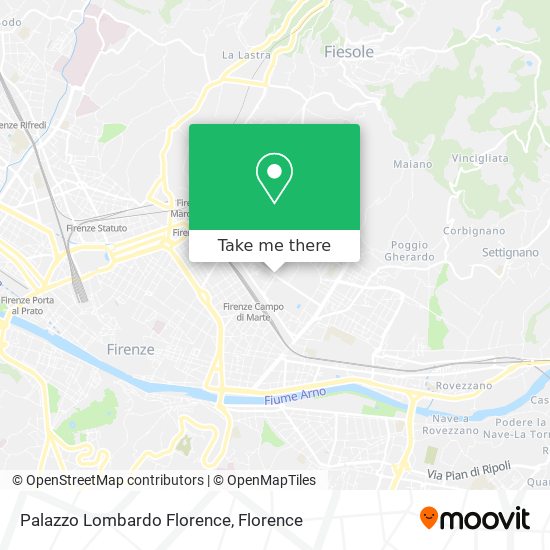 Palazzo Lombardo Florence map