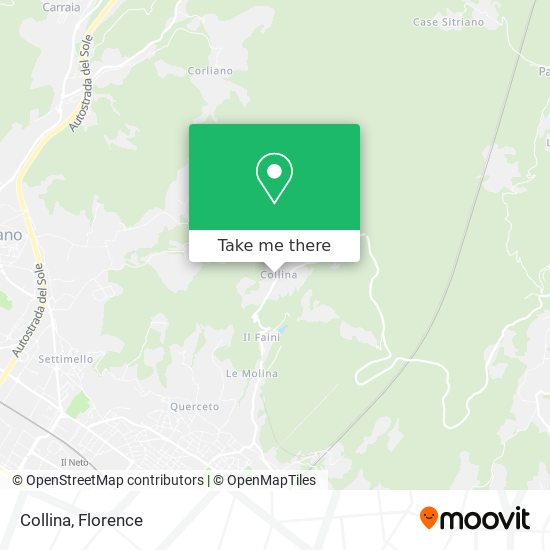 Collina map